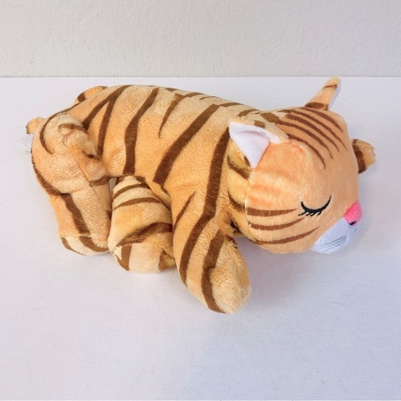 Pets Know Best Huggikitty Orange Tabby Soothing Sound Plush 12” - Picture 2 of 10